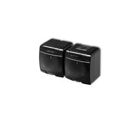 Presa doppia ermetica con messa a terra JUNIOR 12GHE-2d
