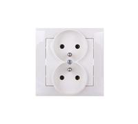 Presa doppia IMPRESSION con/e ecru GP-2YZ/27