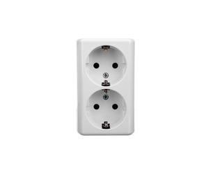 Presa doppia Schuko da incasso, versione Simon 54 EGSZ2NZ/11