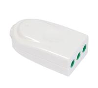 Presa dritta Fanton 2P+T 10A P11 Bianco 82560-E