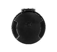 Presa e Spina Banchina Cruiser 16A 230V - IP67 - Presa Cruiser 16A Cover Nero