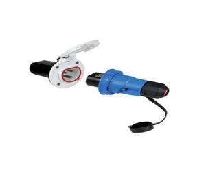 Presa e spina elettrica 16A 230V IP67 ghiera tenuta stagna e tappo IP44 CRUISER