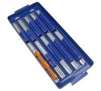 Presa e vassoio cacciavite porta rack 1/4, 3/8, 1/2 unità 110pz AT624