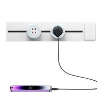 Presa elettrica | Adattatore per binario elettrico,Adattatori per prese mobili e staccabili per soggiorno, casa, cucina, ufficio, dormitorio, appartamento, scuola studio