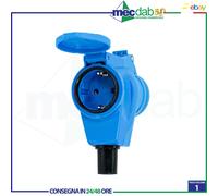 Presa Elettrica Angolare Per Caravan Camper 230V/16A IP44 1081025 Brennenstuhl