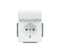PRESA ELETTRICA BUSCH-JAEGER 2018-0-1494, 250 V, Impianti elettrici domestici e professionali, Bianco
