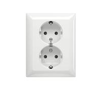 PRESA ELETTRICA BUSCH-JAEGER 202 EUJB-914 - 250 V, 16 A, Copertura completa, Certificazioni VDE
