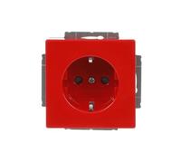 PRESA ELETTRICA BUSCH-JAEGER inserto per presa SCHUKO®, Rosso