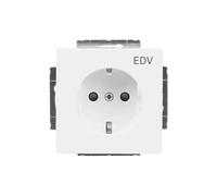 PRESA ELETTRICA BUSCH-JAEGER Schuko 250 V, 16 A, Bianco, Dimensioni 63x41 mm, Certificazione RoHS