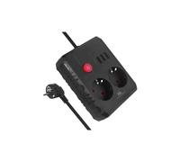 Presa elettrica, cavo di prolunga 2 prese + 3xUSB MCE388 B