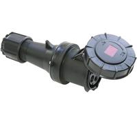 ✔️ PRESA ELETTRICA CEE 5POLI 3P+N+T 6H IP67 63A NERA PER LO SPETTACOLO TRIFASE