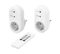 PRESA ELETTRICA CON TELECOMANDO HAMA Set di prese radiocontrollate, 230 V, Dispositivi elettrici compatibili con