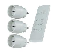 PRESA ELETTRICA CON TELECOMANDO REV 0085500103, 230 V, Bianco