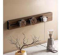 Presa Elettrica Da Binario Da 8000W 32A, Con Spine Universali A Tre Poli Staccabili Da 3/4 + Binario Di Alimentazione, Girevole Per Accensione/Spegnimento, Per Cucine, Soggiorni, Uffici 40cm