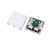 Presa elettrica da incasso STP cat.5e 2xRJ45 GN004/50pcs