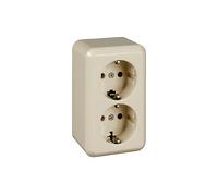 PRESA ELETTRICA ELSO doppia Schneider Electric 395400