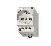 Presa elettrica Finder da quadro grigio- 7U0082300010