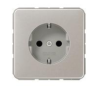 PRESA ELETTRICA JUNG CD 1520 PT, 250 V, Argento, Grigio