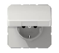 PRESA ELETTRICA JUNG Presa elettrica SCHUKO, 250 V, Grigio chiaro