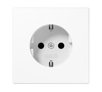 PRESA ELETTRICA JUNG Presa SCHUKO LS 1520 KI WW, 250 V, Bianco