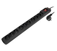 Presa elettrica M9/15/CZ: presa di sicurezza: 9 250VAC 10A nero ARMAC