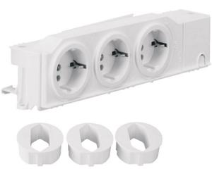 PRESA ELETTRICA MULTIPLA DA INCASSO HAGER VZ00AS -
