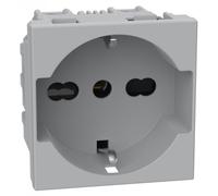 Presa Elettrica Univ. Schuko Bivalente 10-16a+t BTICINO JG4140A16