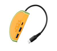 Presa elettrica USB C tipo C maschio a 2 prese USB 3.0 + tipo C Power Strips adattatore stazione splitter per tablet laptop