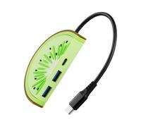 Presa elettrica USB C tipo C maschio a 2 prese USB 3.0 + tipo C Power Strips adattatore stazione splitter per tablet laptop
