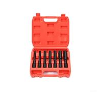 Presa esagonale extra lunga da 128 mm a parete sottile, compatibile con la maggior parte delle chiavi elettriche e standard da 1/2 (7 pezzi)