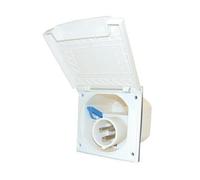 Presa Esterna corrente 220V CEE distanza Fori 9 x 8cm Camper Caravan