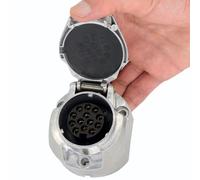 Presa femmina 13 PIN poli rimorchio gancio traino roulotte camper trattore 13P