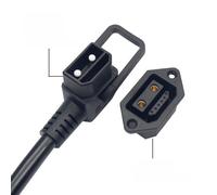 Presa femmina 40A 2+6 core per ricarica EV con supporto porta comunicazione