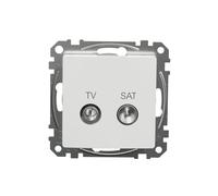 Presa finale TV/SAT (4dB) sedile design i Elements SDD111471S