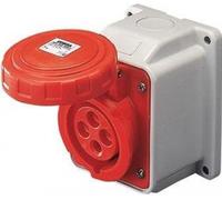 Presa Fissa 10° Parete St.3P+N+T 32A 380V 6H ( Gewiss Cod. Gw62442 )