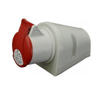 Presa fissa 4P 16A 400V rossa montaggio a incasso IZN 1643
