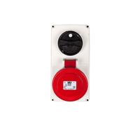 Presa fissa con interruttore 0-1 kit incasso 6115-6