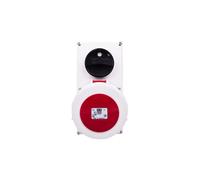 Presa fissa con interruttore 0-1 kit incasso 61152-6