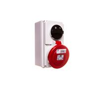 Presa fissa con interruttore 0-1 kit incasso 6125-6