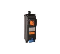 Presa fissa con interruttore e blocco vetroresina 32A P470236EX