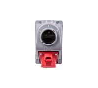 Presa fissa con interruttore L-0-P 32A 4P 400V IP44 COMBO-POL