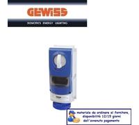 PRESA FISSA INTERBLOCCATA GEWISS PORTAFUSIBILI 16A 2P+T IP66 GW66804