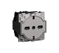 Presa flat 2P T 16A 2 moduli Bticino Living Now KS4140A16F