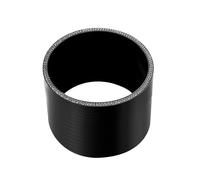 Presa Flusso D'Aria Auto Tubo Dritto In Silicone Tubo Dritto Rinforzato Tubo Di Aspirazione Turbo Nero 25mm-127mm ID(102mm)