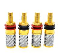 Presa for altoparlante in rame puro oro, connettore for altoparlante audio, terminale for amplificatore, connettore for presa a banana