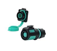 Presa for spina aeronautica inversa M16, presa quadrata di alimentazione a 2-3-4 poli, 5-7-8-9 pin(7 pin plug T7 square socket 5A250V)