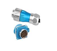 Presa for spina aviazione DH24 Connessione a scatto Lega metallica 2-24 Connettore multipolare M24(19 core full package)
