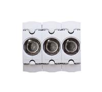 Presa fusibile per binario 3P D01 16A 400V Weber LD047