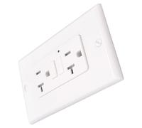 Presa GFCI da 20 A, Presa Elettrica GFI con Indicatore LED, Interruttore Au2369