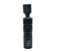 Presa girevole a parete sottile, 14 mm, 16 mm, attacco da 3/8", 12 punti, per rimozione di prese per moto, auto, strumento di manutenzione